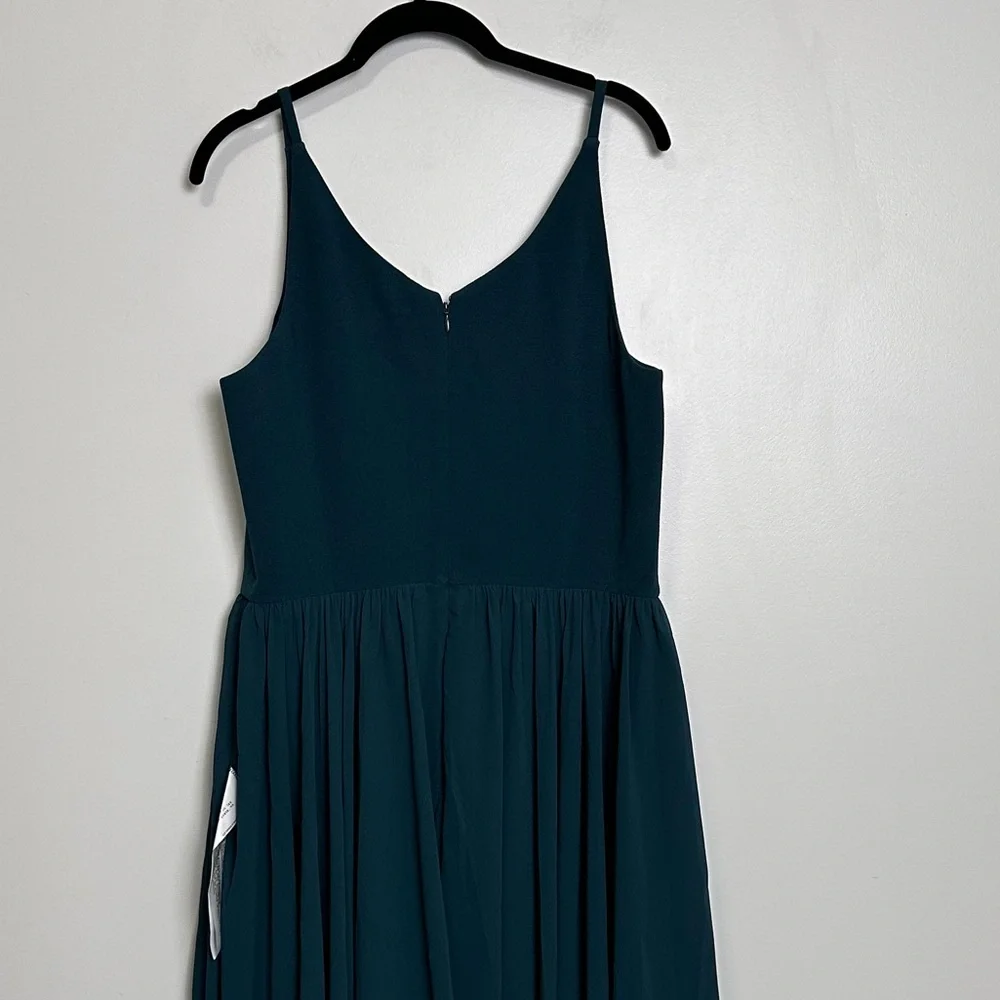 Dress The Population Alicia Dress Pine Green Size XL - Picture 7 of 11